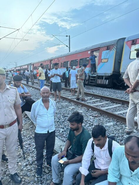 Kanpur train accident today news